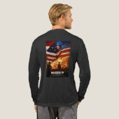 Overwinning Steek Tri-Blend Shirt (Achterkant)