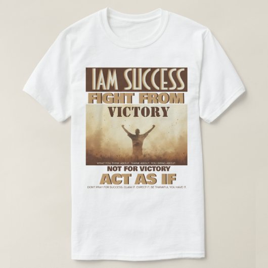 OVERWINNING T-SHIRT (Design voorkant)