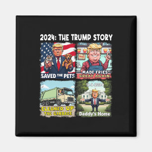 Overwinning Trump 2024 Grootste Comebyck Inaugurat Magneet