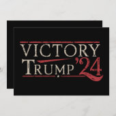 Overwinning Trump 24 Republikeins President 47 VS Kaart (Voorkant / Achterkant)