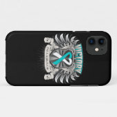 Overwinning van baarmoederhalskanker Case-Mate iPhone case (Achterkant (horizontaal))