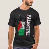 Overwinning van de Palestijnse Vingers T-shirt (Voorkant)