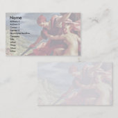 Overwinning van de waarheid onder de bescherming v visitekaartje (Voorkant / Achterkant)