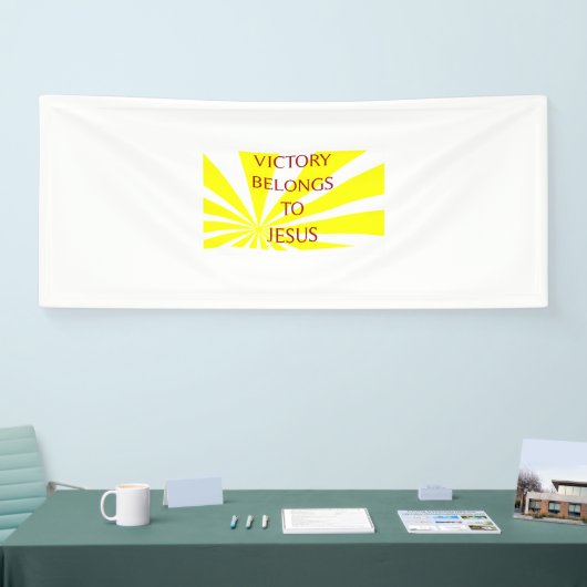 overwinning van Jezus Spandoek (Beurs)