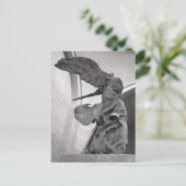 Overwinning van Samothrace Nike met Grieks beeld Briefkaart (Staand voorkant)