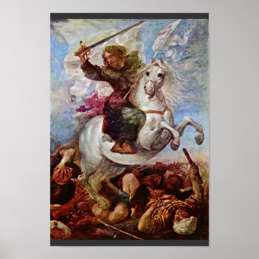 Overwinning van St. James The Apostle op de Moors, Poster (Voorkant)