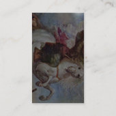 Overwinning van St. James The Apostle op de Moors, Visitekaartje (Achterkant)