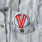 Overwinning voor Huckabee 2016 Ronde Button 7,6 Cm (In situ)