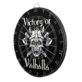 Overwinning voor Valhalla - Skull Dartbord (Voorkant Rechts)