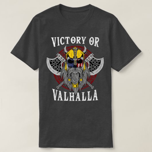 Overwinning voor Valhalla Viking 9 T-shirt (Design voorkant)