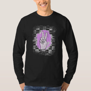 Overwinnings-teken vredessymbool Boomknuffelaar Hi T-shirt