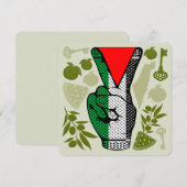 Overwinningsbord Handweerstand Rode driehoek symbo (Voorkant / Achterkant)