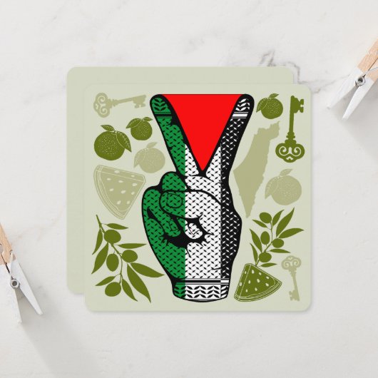 Overwinningsbord Handweerstand Rode driehoek symbo (Voorkant / Achterkant in situ)