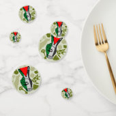 Overwinningsbord Handweerstand Rode driehoek symbo Confetti (Groep)