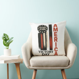 Overwinningsdag Patriottische Distressed USA Art Kussen