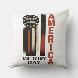 Overwinningsdag Patriottische Distressed USA Art Kussen