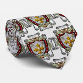 Overwinningsfamilie Crest Shield Stropdas (Opgerold)