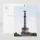 Overwinningskolom Berlijn Briefkaart (Voorkant / Achterkant)
