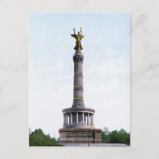 Overwinningskolom Berlijn Briefkaart (Voorkant)