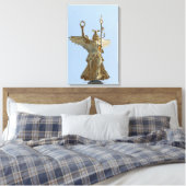 Overwinningskolom Berlijn Canvas Afdruk (Insitu (Slaapkamer))