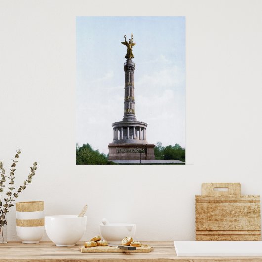Overwinningskolom Berlijn Poster (Keuken)
