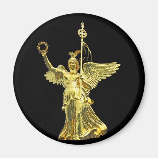 Overwinningskolom (siegessaule), Berlijn (v10blac) Magneet (Voorkant)