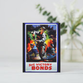 Overwinningsobligaties kopen briefkaart (Staand voorkant)