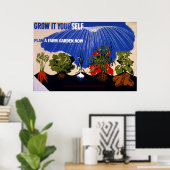 overwinningstuin van de Tweede Wereldoorlog Poster (Thuiskantoor)