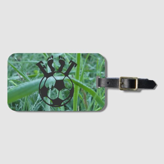 Overwinningsvoetspoor Bagagelabel (Voorkant (horizontaal))