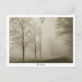 Overwinteren in Buzau Briefkaart (Voorkant)