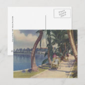 Overwinteren in Frankrijk, 1908 Briefkaart (Voorkant / Achterkant)