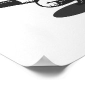 Overwinteren nooit grappig minimalistisch Poster (Hoek)