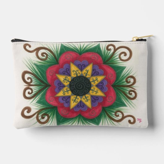 Overwoekerde tuinhandtas etui (Achterkant)