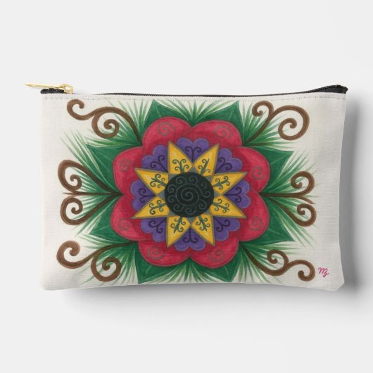 Overwoekerde tuinhandtas etui (Voorkant)