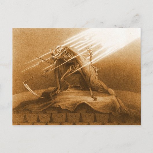 Overwonnen briefkaart (Voorkant)