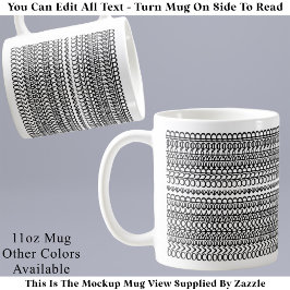 Overworked & Underpaid Funny Subtle Hidden Message Koffiemok