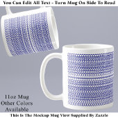 Overworked & Underpaid Funny Subtle Hidden Message Koffiemok