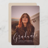 Overzicht 1 Aankondiging Afstuderen (Voorkant / Achterkant)