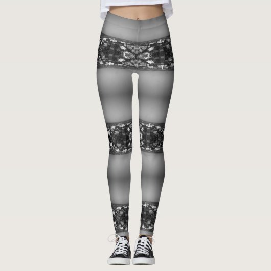 Overzicht Amerikaanse Washington Capitol Leggings (Voorkant)