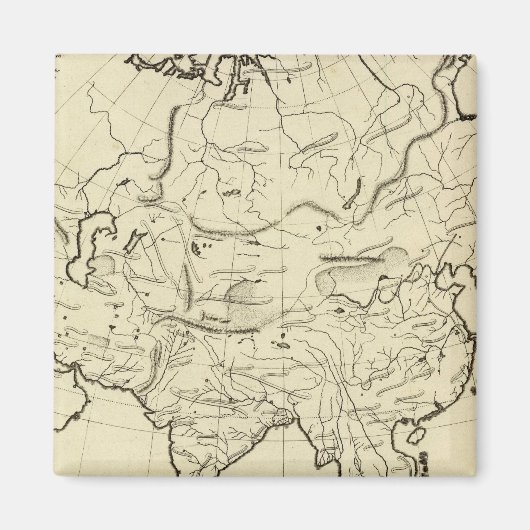 Overzicht Azië Magneet (Voorkant)