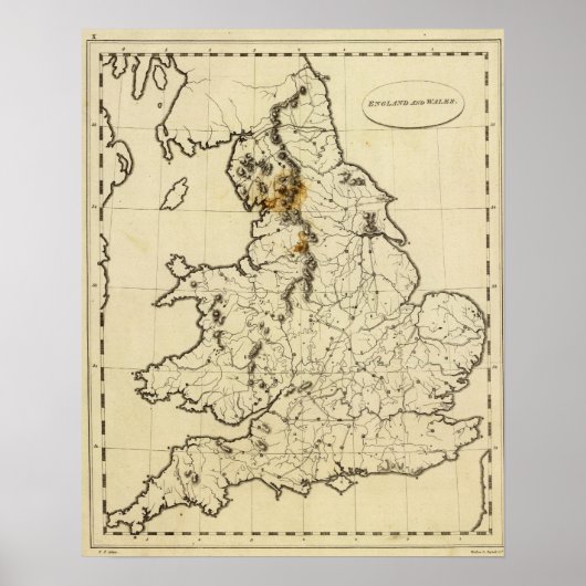 Overzicht Engeland, Wales (Voorkant)