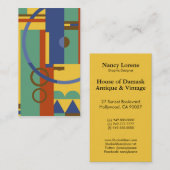 OVERZICHT: FISHBOWL VISITEKAARTJE (Voorkant / Achterkant)