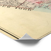 Overzicht, indexkaart Westchester County Poster (Hoek)