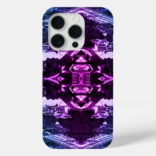 Overzicht  Oostenrijk Wenen Belvedere Park Case-Mate iPhone Case (Achterkant)