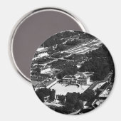 Overzicht  Oostenrijk Wenen Belvedere Park Magneet (Voorkant / Achterkant)