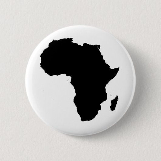 Overzicht van Afrika Ronde Button 5,7 Cm (Voorkant)
