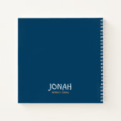 Overzicht van baby notitieboek (Achterkant)