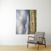 Overzicht van Bodie Ghost Town Stormy Wandkleed (In situ)