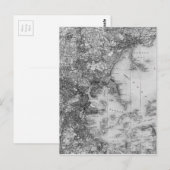  overzicht van Boston Briefkaart (Voorkant / Achterkant)