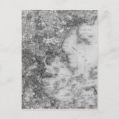  overzicht van Boston Briefkaart (Voorkant)